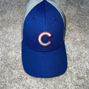 New Era Blue and Black 9FORTY Chicago Cubs Cap